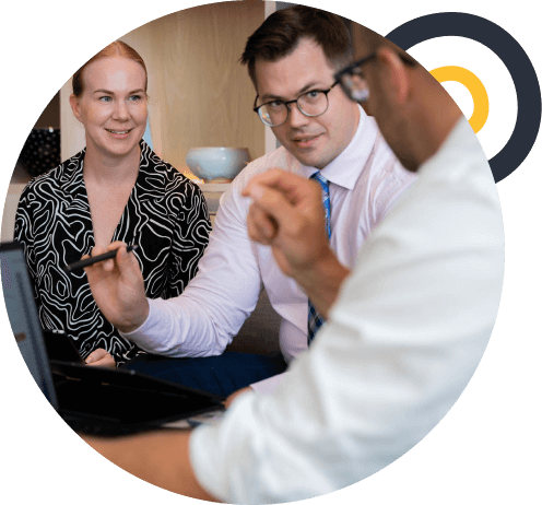SMSF accountants advising a client