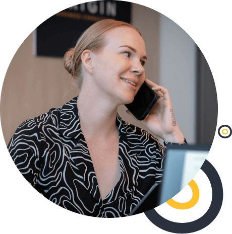 SMSF adviser on the phone