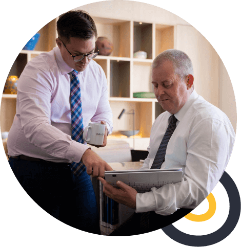 Corporate secretary working with an SMSF accountant